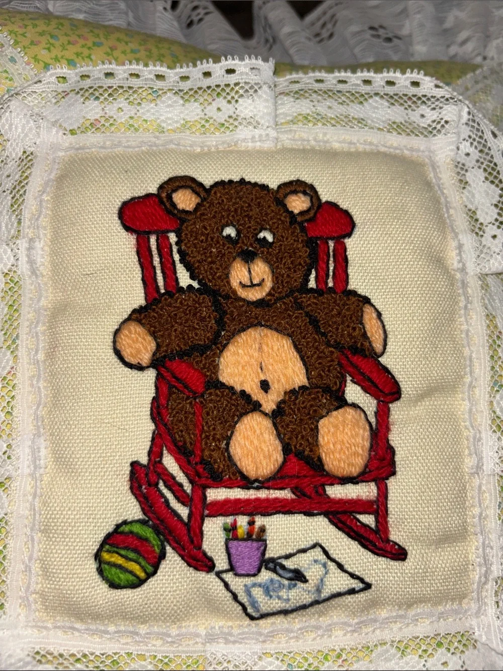 N/A vintage embroidered